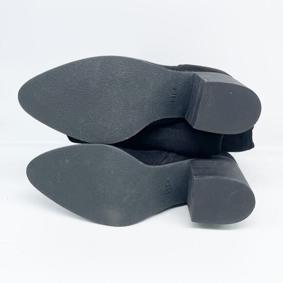 BP Women's Luke Over The Knee Boot Black Faux Suede Size 7.5M - Picture 7 of 15